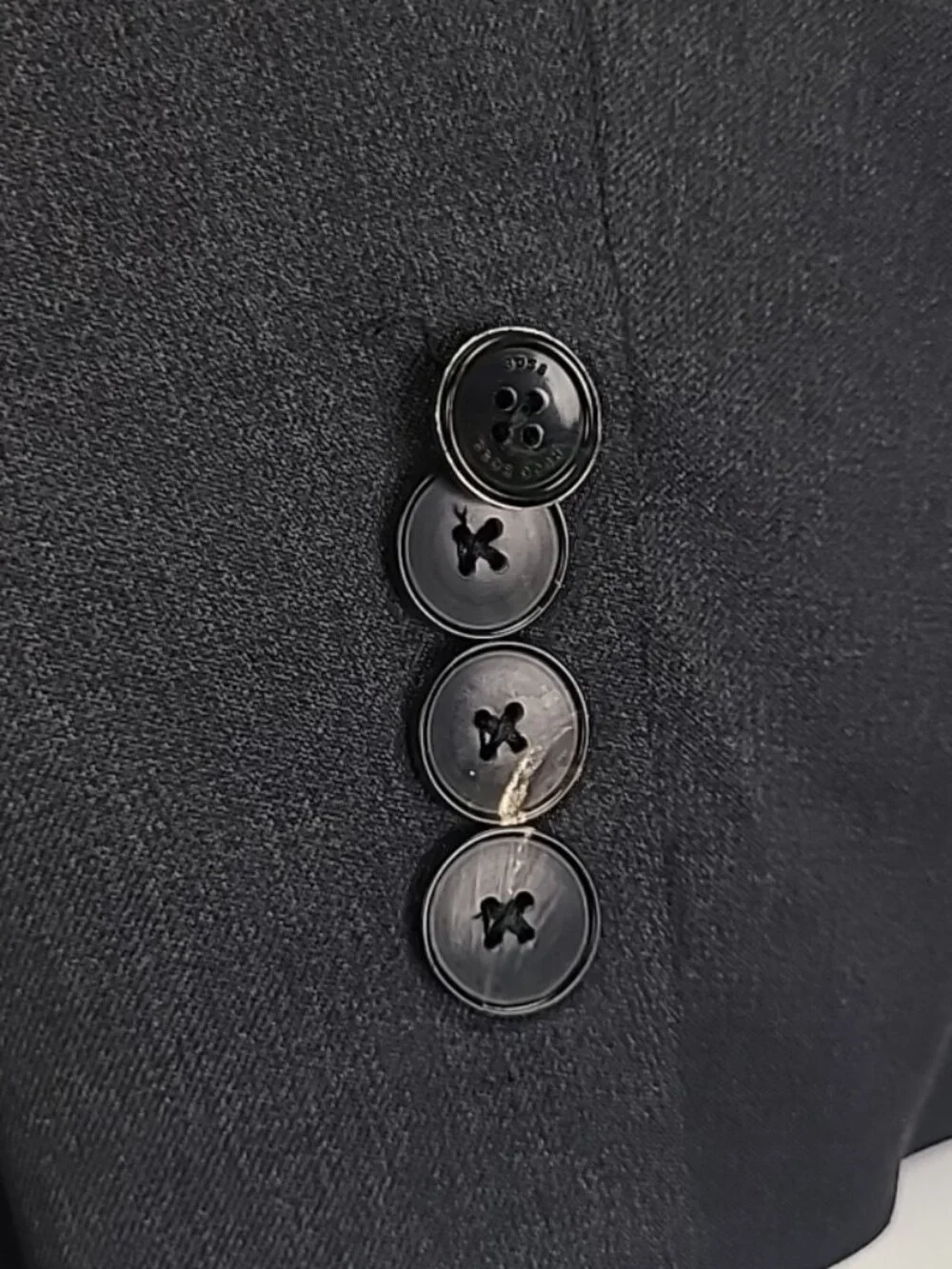 Hugo Boss Stretch Tailoring Super 120 Virgin Wool 2 Button Blazer 44R
